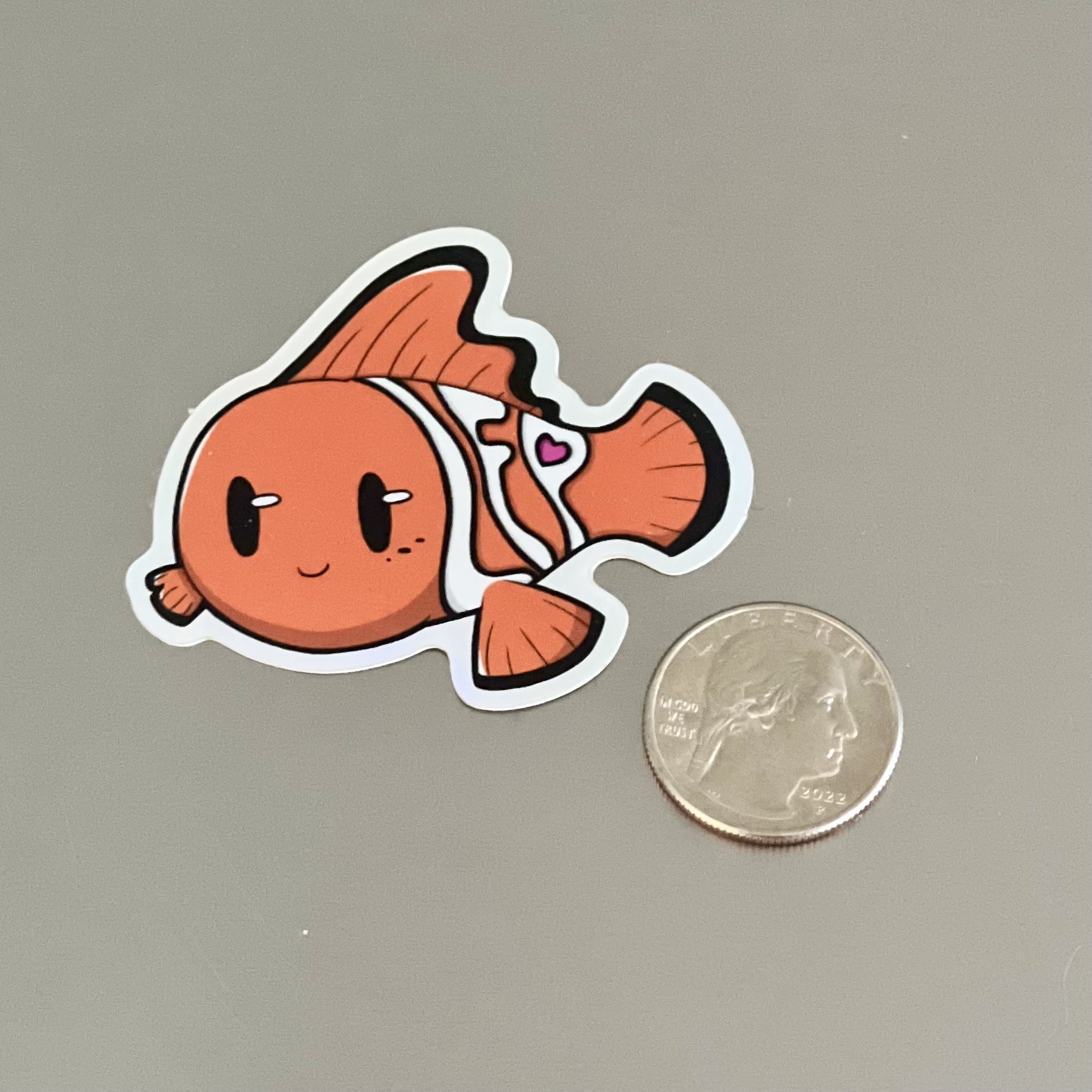 Holographic LFP FISH Sticker