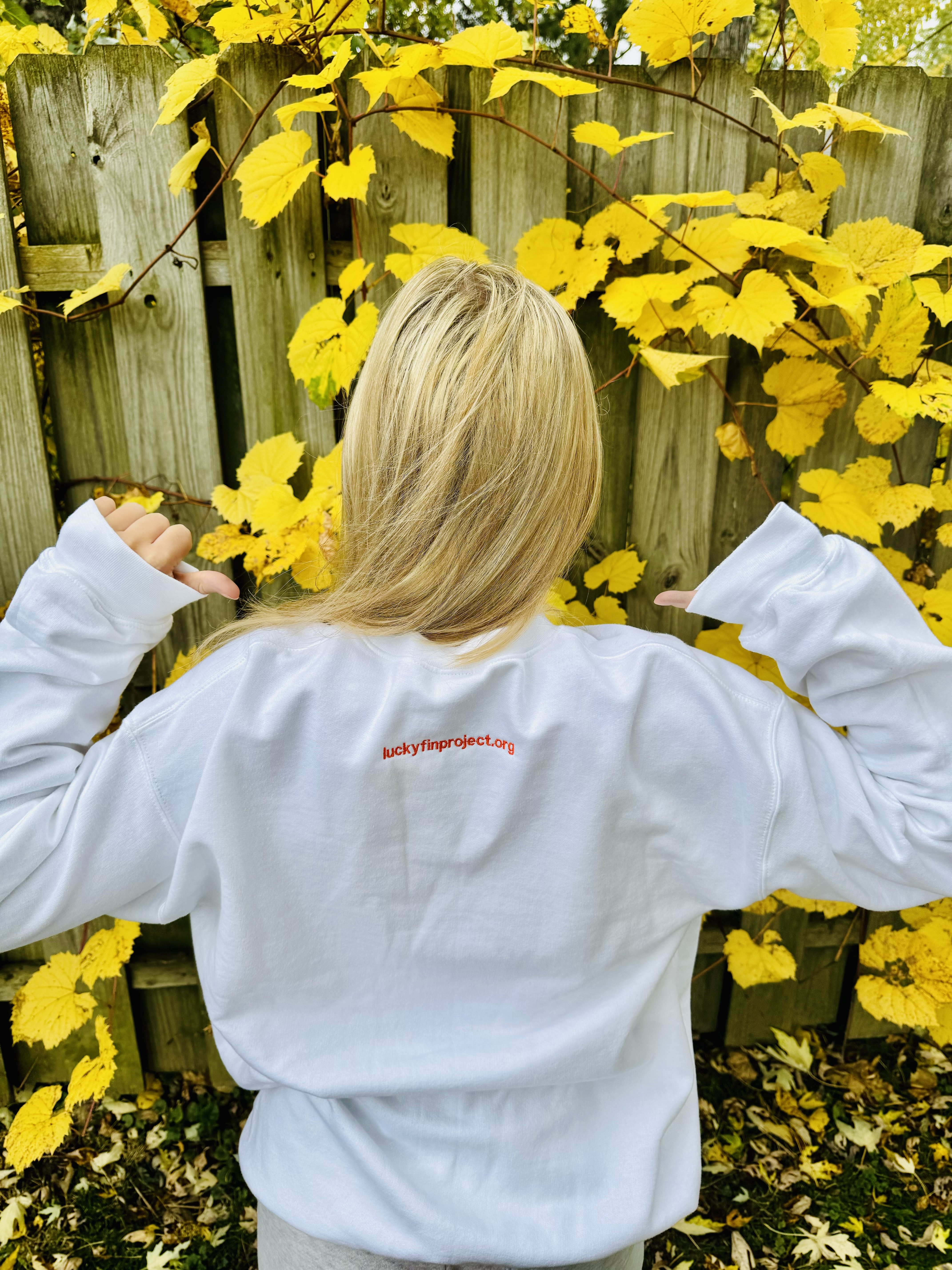 Unisex Embroidered Logo Pullover Sweatshirt