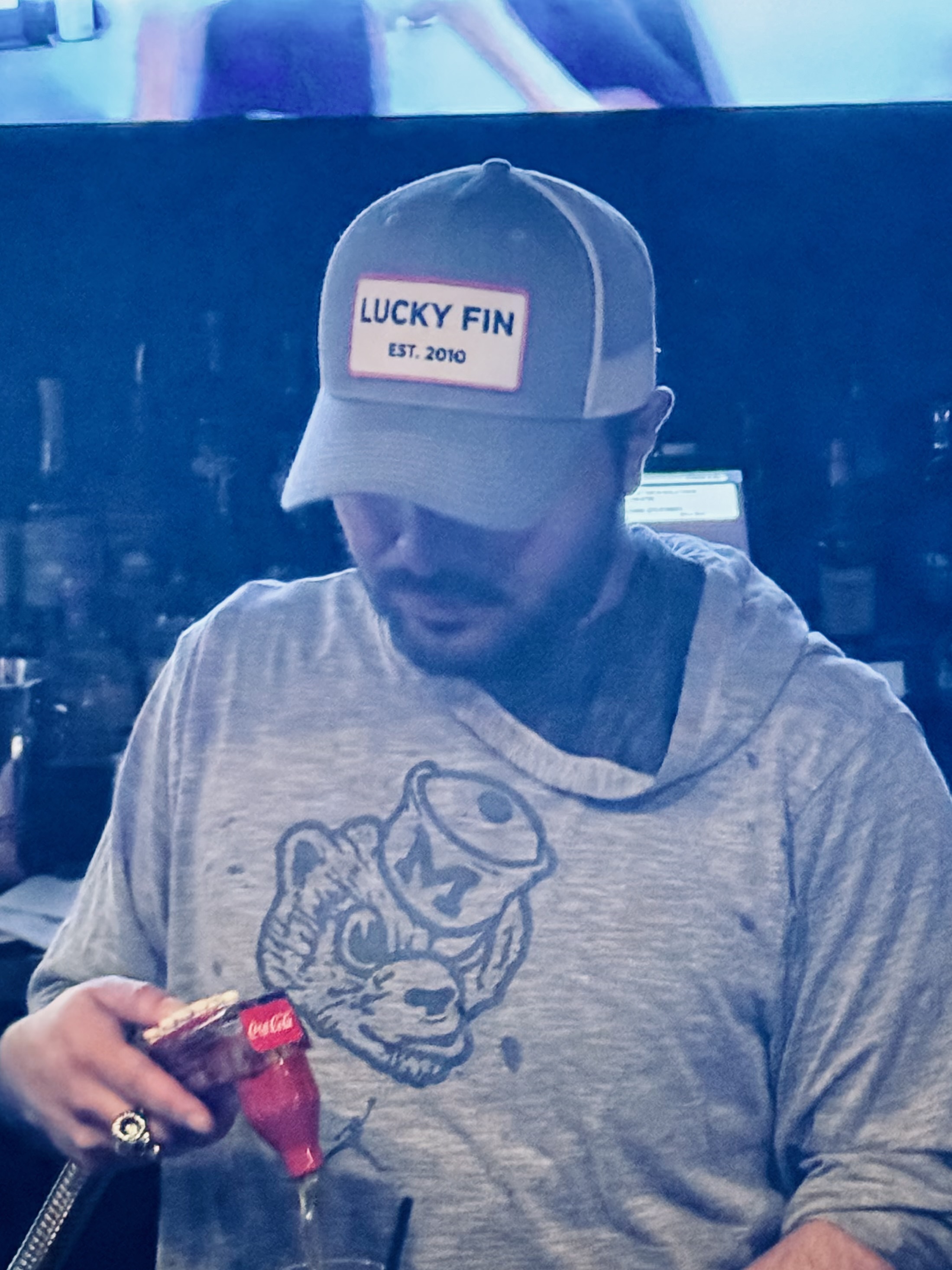 Lucky Fin Est. 2010 SnapBack Trucker Hat