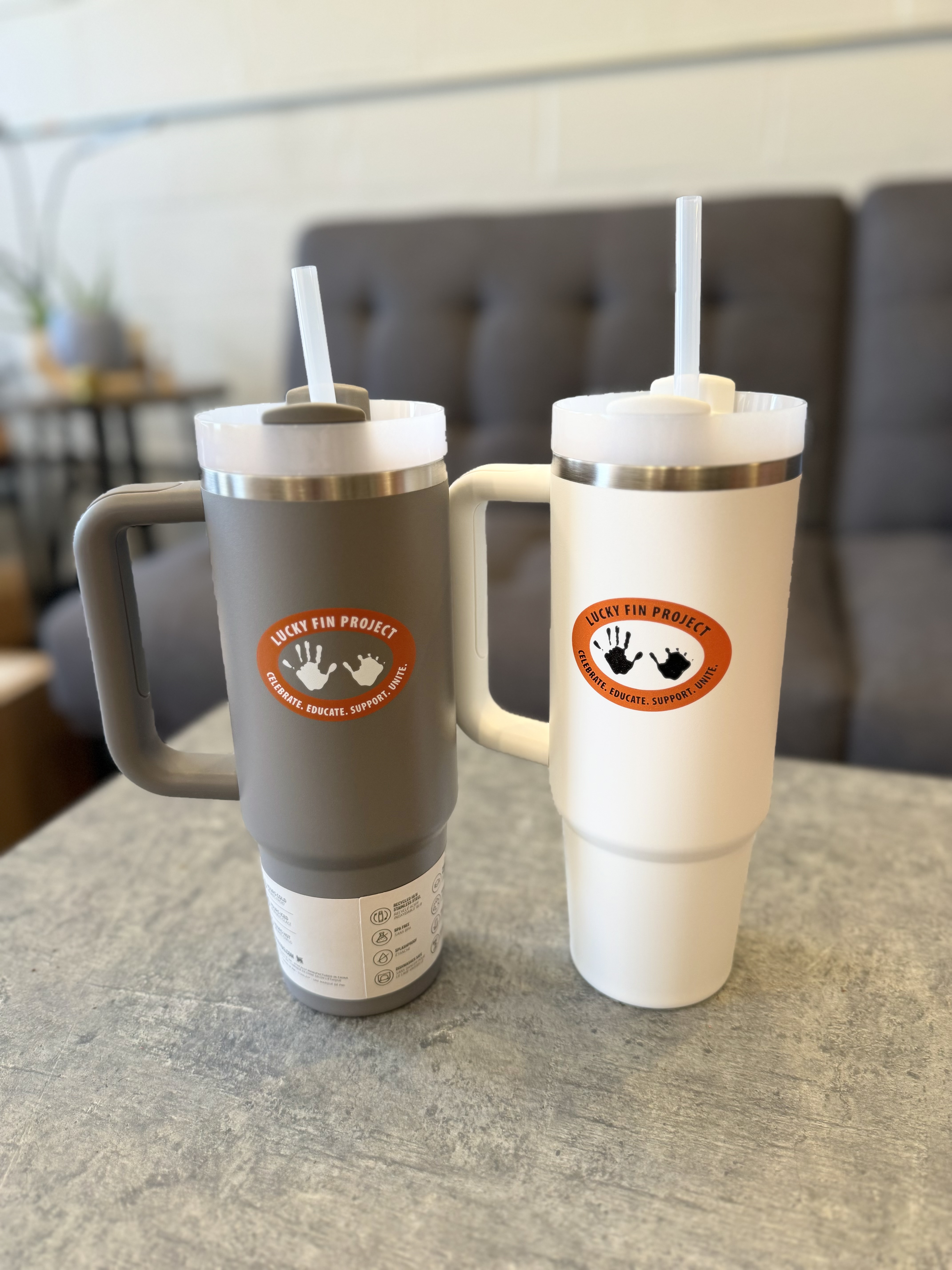 **FEW LEFT* LFP Logo Stanley 30oz. Tumbler Ash