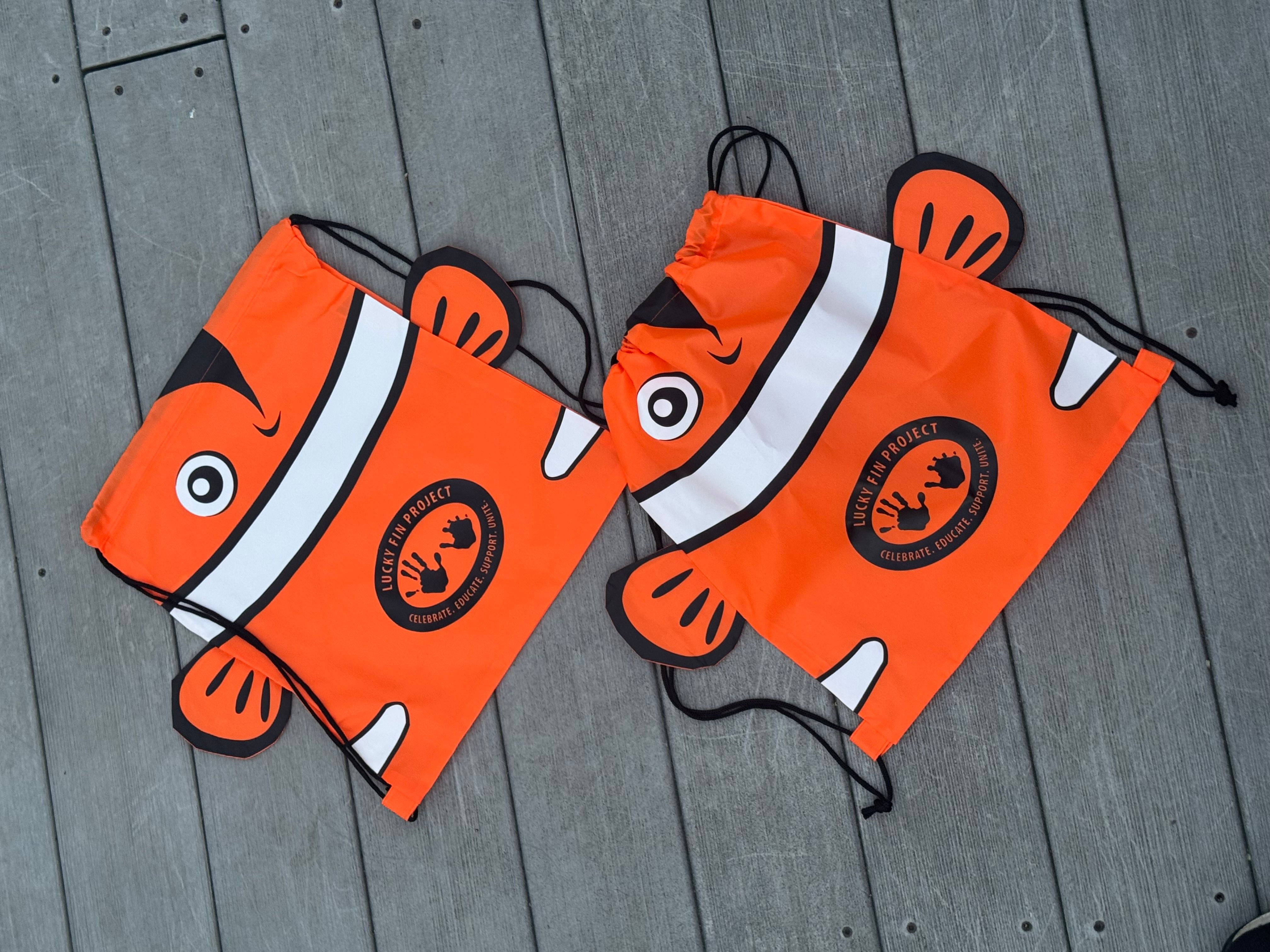 Clownfish Drawstring Sports Bag