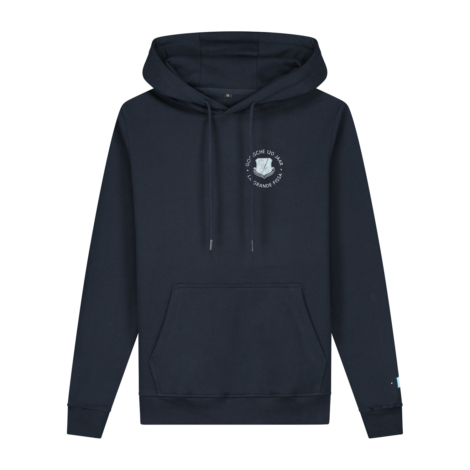 Basic Hoodie met Gooische Lustrum logo  - Kids