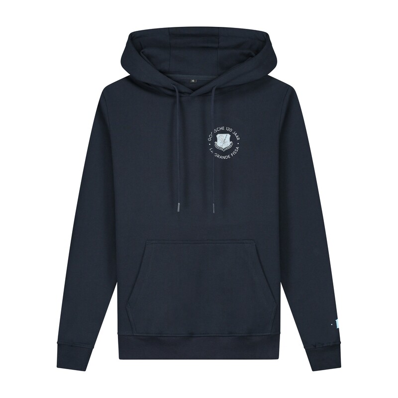 Basic Hoodie met Gooische Lustrum logo  - Kids