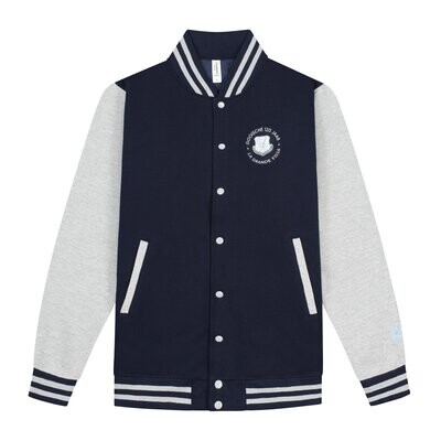 Baseball Jack met Gooische Lustrum logo - Kids -  Oxford Blue/Heather Grey