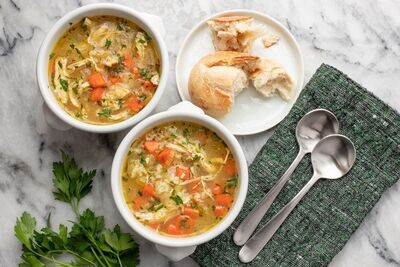 បាយនិងមុខម្ហូប (rice &amp; soup)