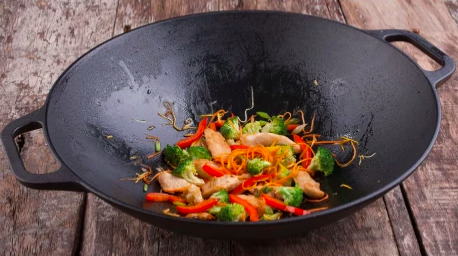 WOK HIERRO 35CM VICTORIA