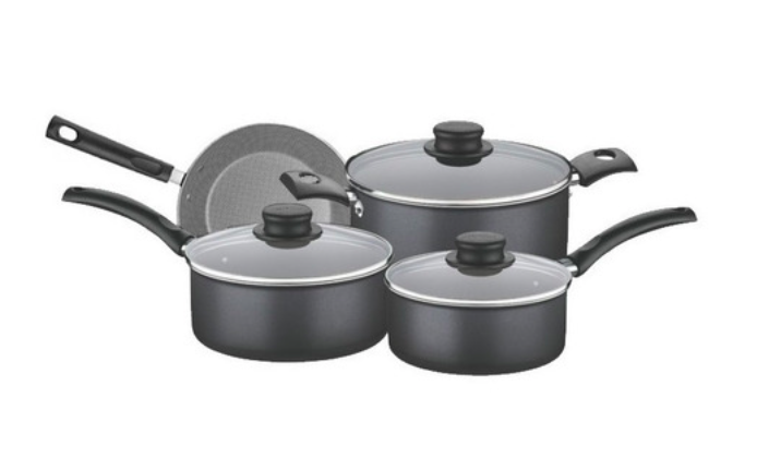 BATERIA 7 PZAS TURIM NEGRO TRAMONTINA