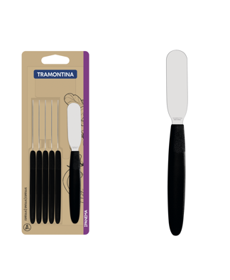 IPANEMA SET X 6 ESPATULAS MANTECA C NEGRO 23399 048