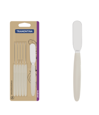 IPANEMA SET X 6 ESPATULAS GRIS TRAMONTINA