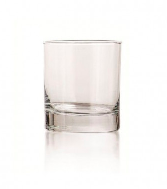 VASO DE WHISKY 325ML FONDO GRUESO CRISA