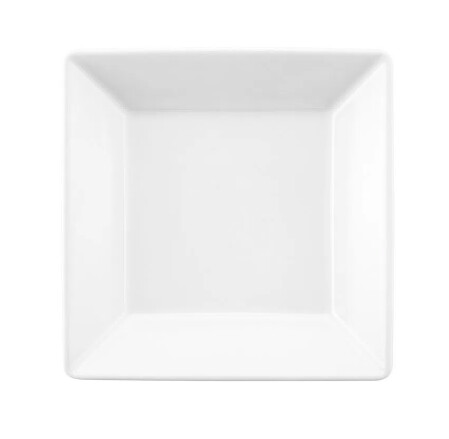 LOZA OXFORD PLATO HONDO CUADRADO BLANCO 2000