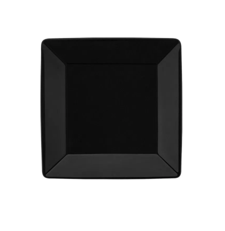 LOZA OXFORD PLATO POSTRE CUADRADO NEGRO (2006)
