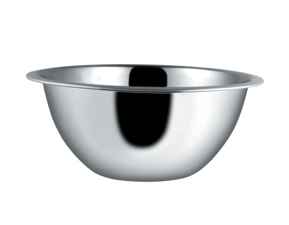 DEEP MIXING BOWL 32CM ACERO MATE