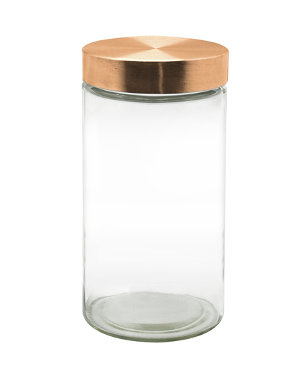 FRASCO CILINDRICO TAPA ROSCA COBRE 1.8L