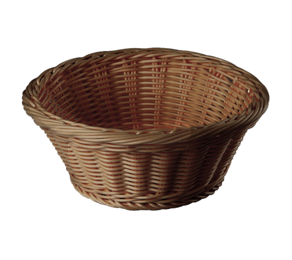 CESTO RED RATTAN PLAST 20.7X7.5CM C04002V SUNNEX