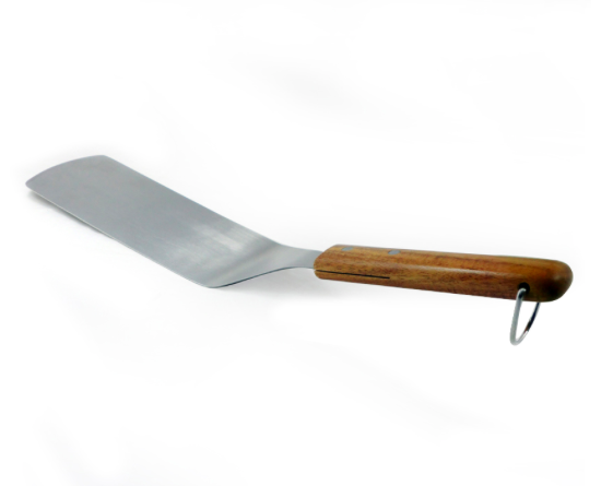 ESPATULA FLEX ASADO 38CM AC INOX M MADERA