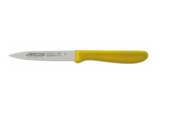 CUCHILLO MONDADOR GENOVA 4&quot; ARCOS 188625 AMARILLO