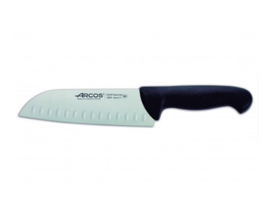 CUCHILLO SANTOKU M. NEGRO ARCOS 290625