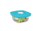 RECIPIENTE CUAD C/TAPA 300ML FACILITA  MARINEX