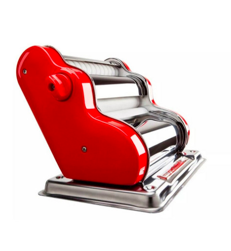 MAQUINA DE PASTAS CLASICA 20CM ROJA PASTALINDA