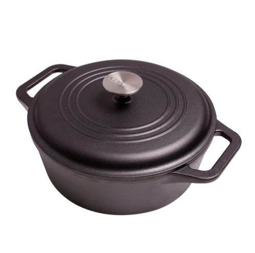 OLLA HIERRO CURADO 4LT 24CM VICTORIA