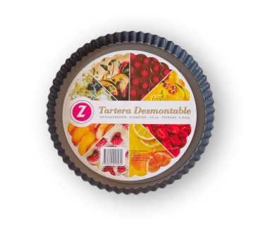 TARTERA DESMONTABLE TEFLON 24CM ZANETTI