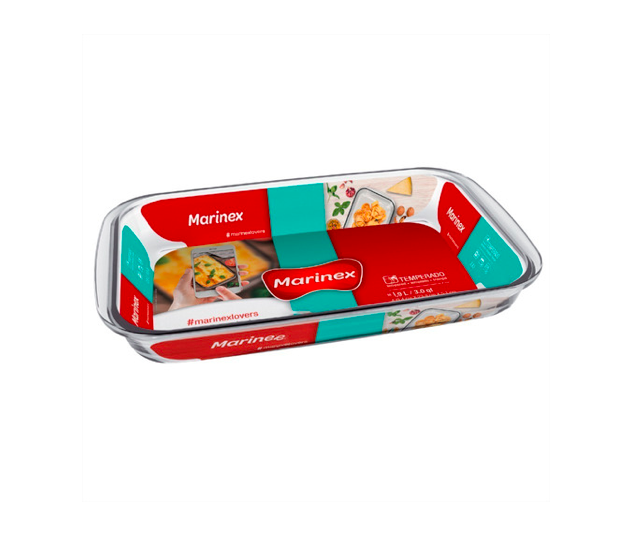ASADERA RECT. MARINEX 2200ML