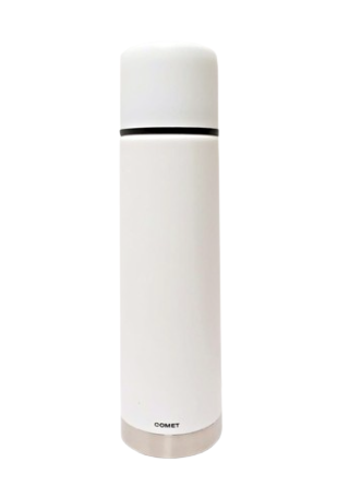 TERMO AC. INOX 500ML BLANCO  COMET
