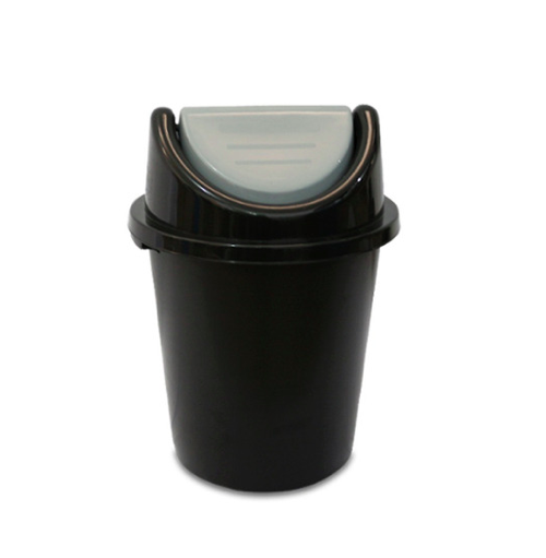 BASURERO NEGRO 96L 57X67 C/ TAPA PLASNEW