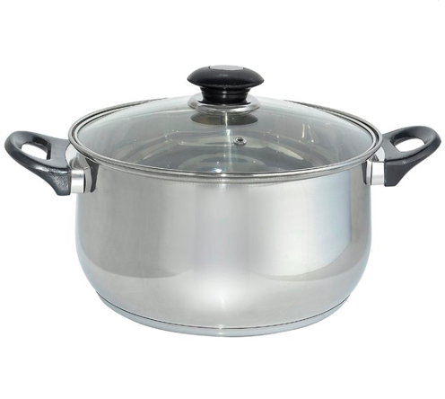 CACEROLA 24CM ACERO CUORI GIULIA