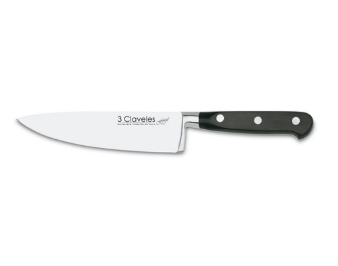 CUCHILLO CHEFF 6&quot; (15CM) MANGO FORGE 3 CLAVELES
