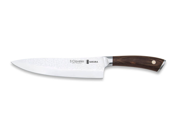 CUCHILLO CHEF 20CM SAKURA 3 CLAVELES 01019