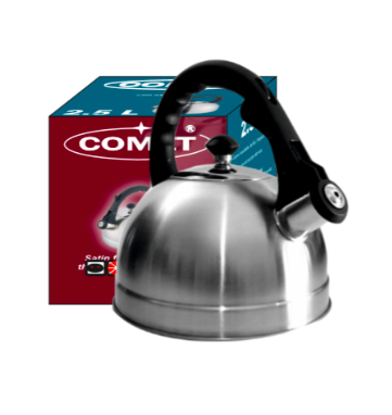 CALDERA ACERO INOX 2.5LTS COMET