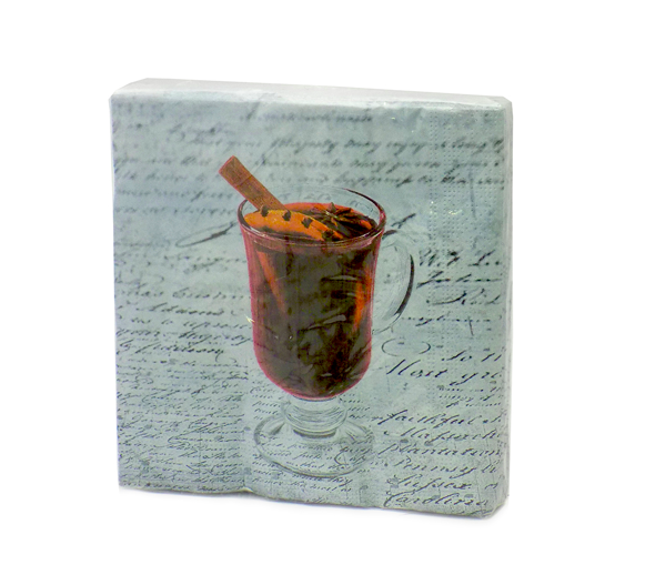 SERVILLETAS IRISH COFFEE 33X33