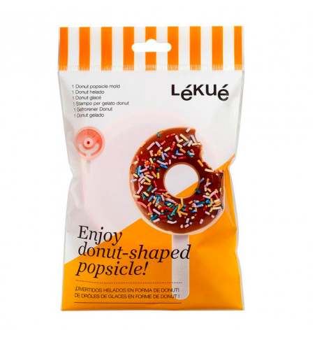 MOLDE HELADO DONUTS SILICONA LEKUE