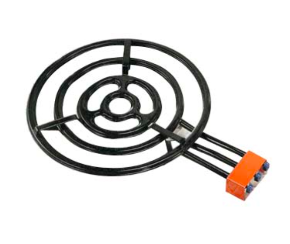 QUEMADOR PAELLERO A GAS 70CM 4 AROS PROF GARCIMA