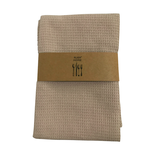 REPASADOR ALGODON 45X65CM SELECTA MARRON