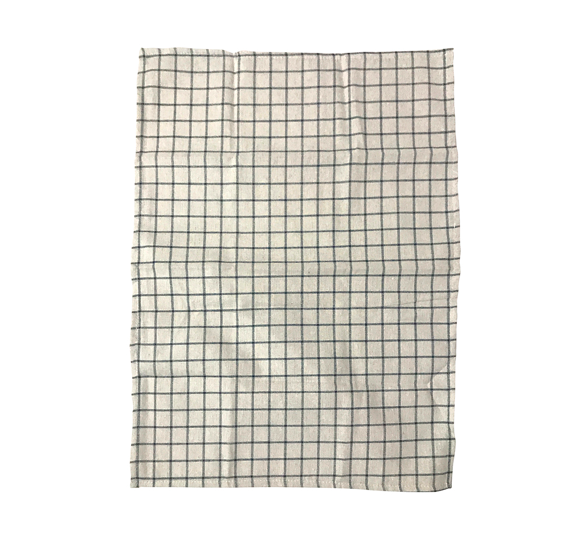 REPASADOR ALGODON 40X60  BLANCO/AZUL  SELECTA