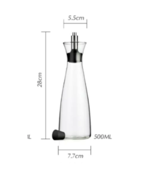 BOTELLA BORISILICATO 550ML C/TAPON