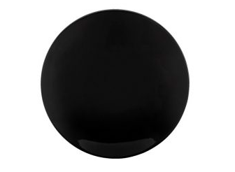 PLATO HONDO 23CM LOZA OXFORD COUP BLACK