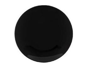 PLATO POSTRE 21CM LOZA OXFORD COUP BLACK