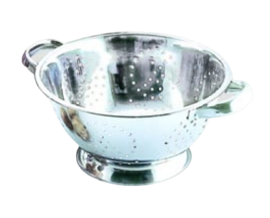 COLADOR PASTA 28CM ACERO INOXIDABLE CORRINA