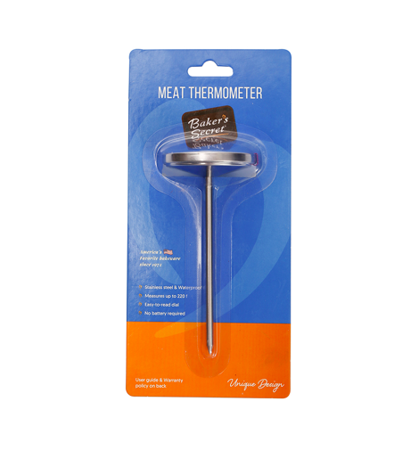 TERMOMETRO DE CARNE ACERO INOX BAKERS SECRET