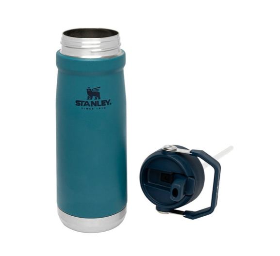 BOTELLA FLIP STRAW 17OZ LAGOON  STANLEY 10-09991-040