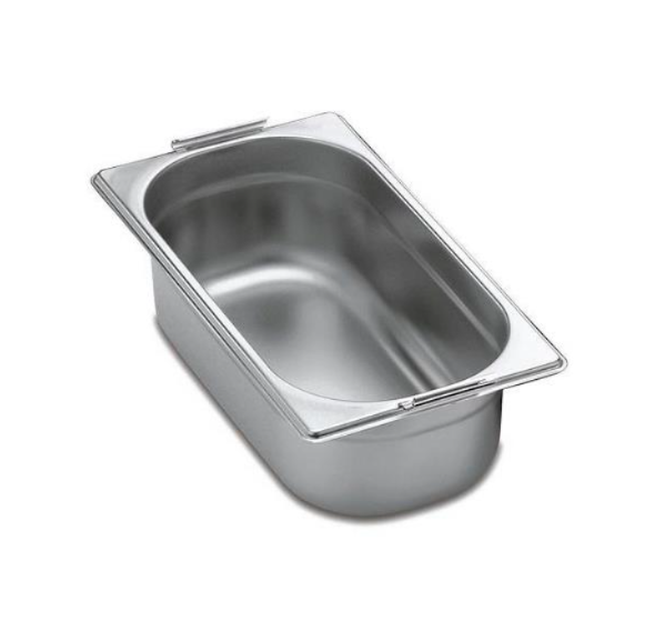 CUBA RECHAUD 1/3 H10CM ACERO INOXIDABLE PRISMA