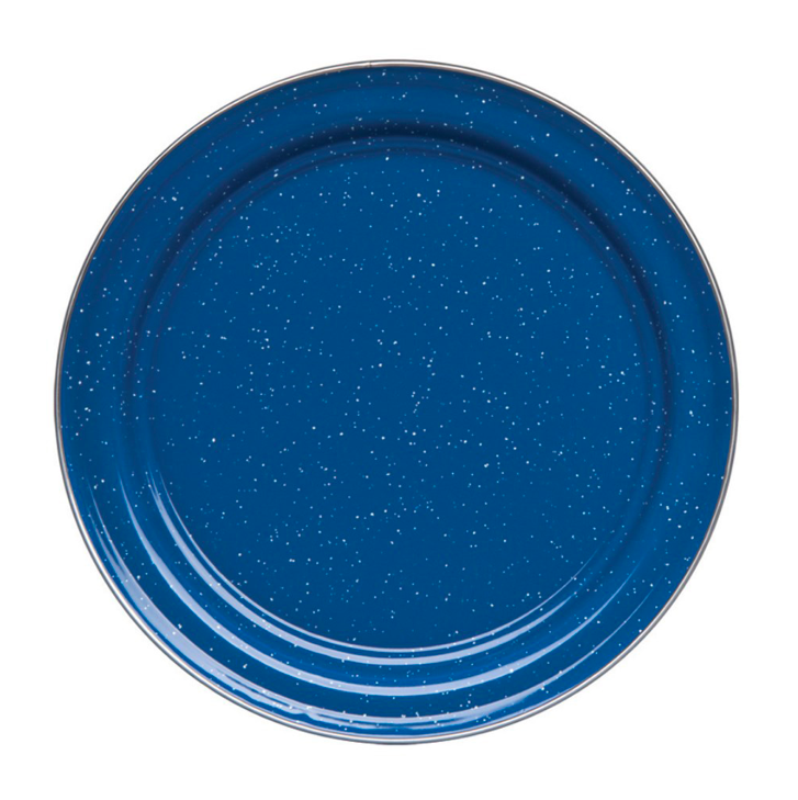 PLATO LLANO 30CM AC VITRIFICADO AZUL CINSA