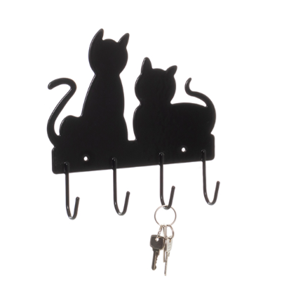 GANCHO DE PARED GATO  METALTRU