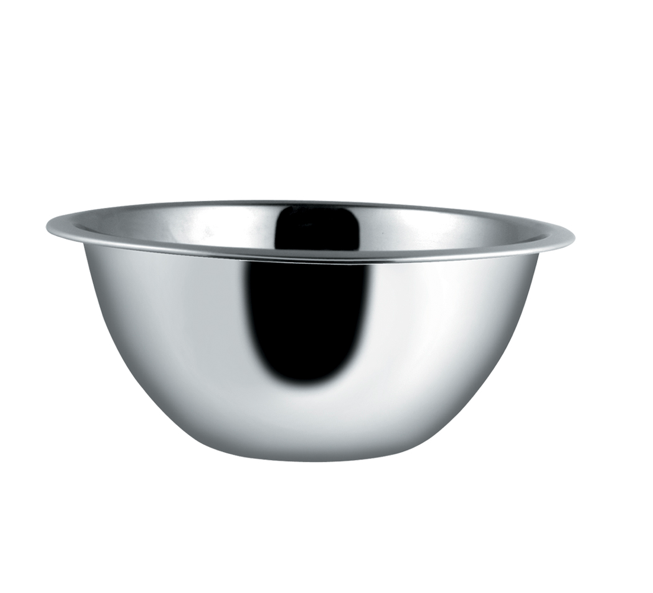 DEEP MIXING BOWL 24CM ACERO MATE