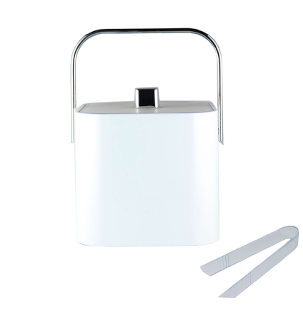 HIELERA BLANCA CUADRADA 2LT C/ PINZA SB-12-MS-QW