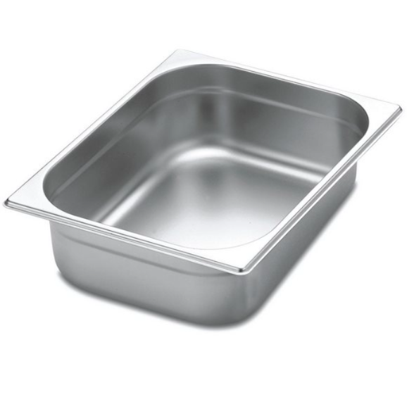 CUBA RECHAUD 1/2 H 10CM ACERO INOXIDABLE PRISMA